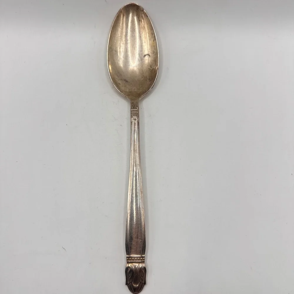 Holmes & Edwards Silver Danish Princess Inlaid IS Spoon Vintage Silverplate
